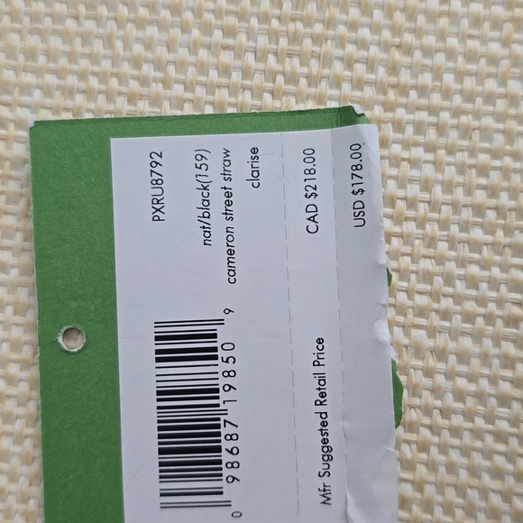 Kate Spade Cameron Street Crossbody Straw Bag - Picture 6 of 7